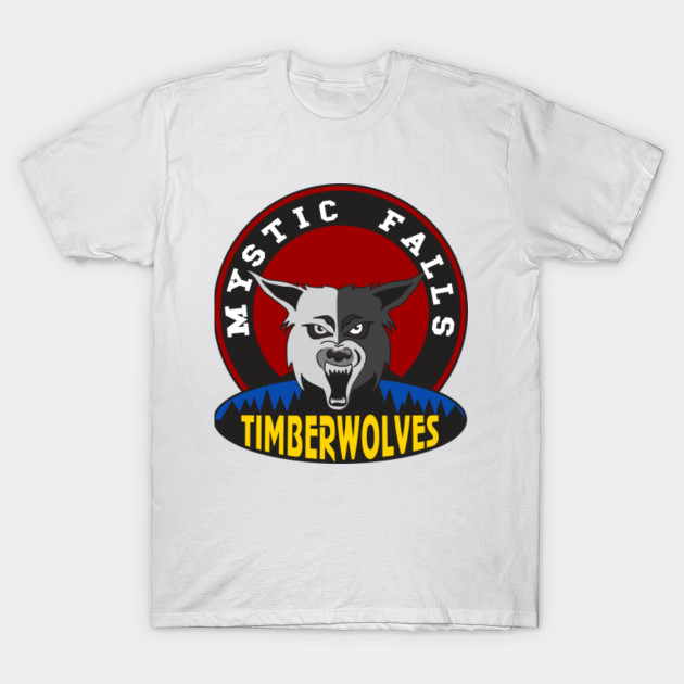 Mystic Falls Timberwolves T-Shirt-TOZ
